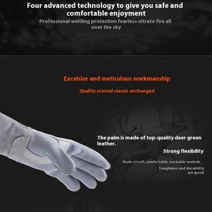 Guantes de Soldadura TIG Premium, Suaves y con Gran Destreza, Logotipo Personalizado, Piel de Vaca y Cabra, Resistentes al Calor y a las Chispas, para Soldadura Industrial - Product Image 5