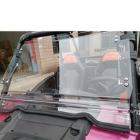Có Thể Điều Chỉnh Chống Xước Kính Chắn Gió Cho Đối Với Polaris RZR XP 1000 / XP 4 1000 (2014-2018)