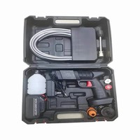 Hidrolavadora Portátil de Alta Presión de 24V 200W para Cuidado del Automóvil, con Batería de Litio, 4L/Min, 2KG, Material Metálico y Plástico