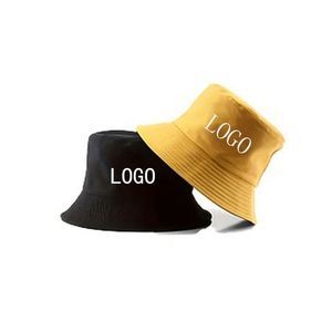 Design Wholesale Bulk Custom Embroidery Logo High Quality Bucket Cap Summer Fisherman Reversible Sun Bucket <b>Hat</b> - Product Image 2