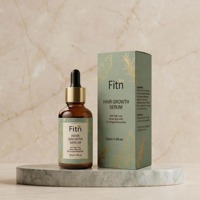 Sérum de croissance capillaire Redensyl à base d'extrait de plantes et de peptides, soin du cuir chevelu plus sain et plus fort, sans prostaglandine, OEM, étiquette privée, vente en gros