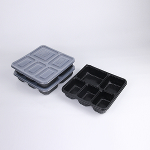 Прямоугольные контейнеры для еды, 5 отделений - Product Image 2