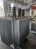 Transformateur de distribution triphasé 200kVA-2500kVA 400V/415V Type Huile Certifié CE 50/60Hz Approvisionnement Direct Usine