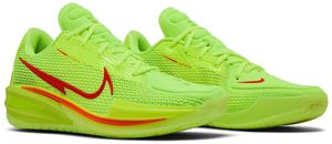 Nike Air Zoom GT Cut Volt Bright Crimson Chaussures de basket-ball unisexes Tige en mesh Semelle extérieure en caoutchouc Semelle intermédiaire en EVA Vêtements de sport d'été - Product Image 4