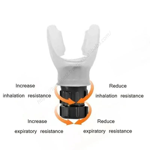 Appareil d'entraînement respiratoire en silicone pour l'exercice pulmonaire, équipement de soins de santé à domicile, accessoires de vente en gros - Product Image 3
