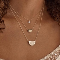 Colliers mini lotus en or 18 carats, pendentifs en argent sterling 925, colliers de mode personnalisés, collection 2025