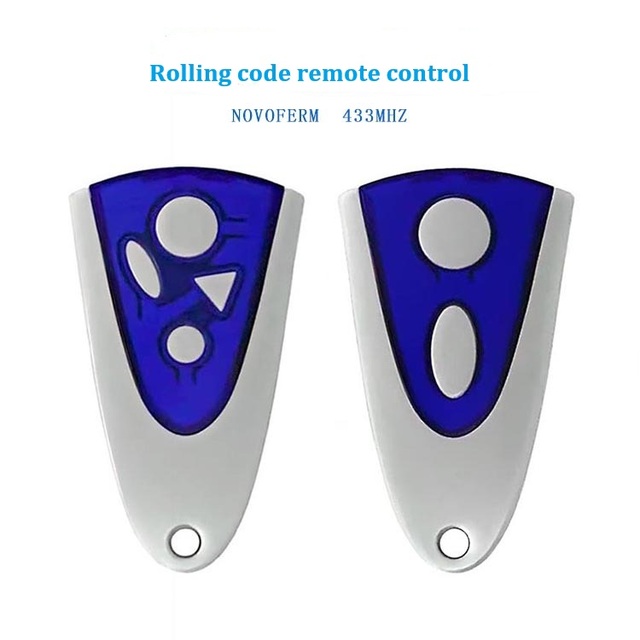 Compatible Rolling Code Remote Control with NOVOFERM NOVOTRON 502 MAX43-2 504 MAX43-4 4 Buttons Digital LED Display AAA Battery
