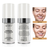 Aliver – crème solaire soyeuse Spf 15, fond de teint liquide magique à couleur changeante