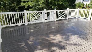 Clôture d'escalier en vinyle <span class=keywords><strong>composite</strong></span> temporaire de haute qualité - Product Image 6