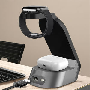 <span class=keywords><strong>TKT</strong></span> Cargador Inalámbrico Universal <span class=keywords><strong>4</strong></span> en <span class=keywords><strong>1</strong></span> de 15W con Carga Rápida PD Tipo-C, Base Magnética USB para Teléfonos Móviles Inteligentes, Auriculares, iPhone - Product Image 3