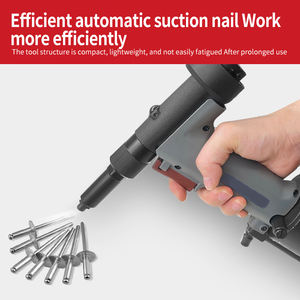 Pistola <span class=keywords><strong>Remachadora</strong></span> Neumática de Grado Industrial YS-4028, Herramienta Neumática <span class=keywords><strong>para</strong></span> Remaches Ciegos de 4.8 mm, <span class=keywords><strong>para</strong></span> Fijación Rápida y Segura, <span class=keywords><strong>Remachadora</strong></span> de Aire de Alta Potencia - Product Image 2