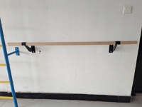 Barres de ballet robustes en bois, équipement mural pour la danse, barre d'entraînement pour studio à domicile