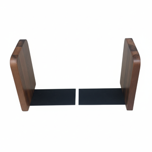 Sujeta Libros de Acacia, 1 Par - Product Image 1