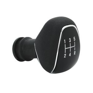 Pommeau de levier de vitesse en cuir noir, tête de levier de vitesse manuelle pour Chevrolet Buick Sail 3 modèle FCXN-L11 - Product Image 3