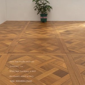 Exklusiver Versailles Oak Engineered Floor ing - 15mm wasserdicht, FSC-zertifiziert für die Renovierung von Hotellobby und Luxus häusern - Product Image 6