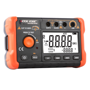 Victor RuoShui 60E+ 5000V High Voltage Insulation Meter Resistance <b>Testers</b> 200GΩ Digital Insulation <b>Tester</b> - Product Image 4