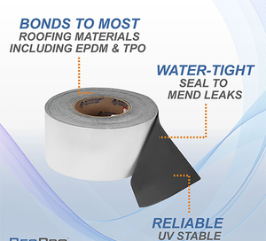 Supersterke Rv Trailer Tpo Epdm Rubberen Dakafdichting Lekplaat Membraan Butyl Zelfklevende Waterdichte Knipperende Tape