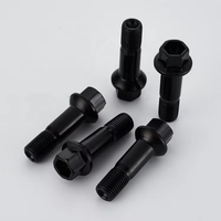 Les fabricants vendent M14 * 1.5 A0009907607 Hexagonal en acier allié noir pneu de voiture vis durables boulons de roue de voiture