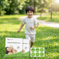 Autocollants aromatiques pour enfants en gros d'usine, patchs d'huiles essentielles parfumés pour masques faciaux, senteur fraîche