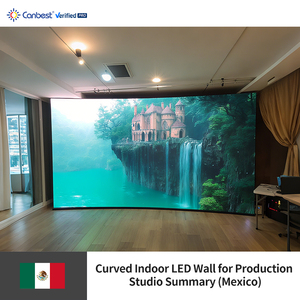 Canbest U Series 16:9 phòng điều khiển COB Mini 4K p0.9 p1.2 p1.5 p1.8 trong nhà LED Video tường videotron Màn hình hiển thị bảng điều khiển - Product Image 4
