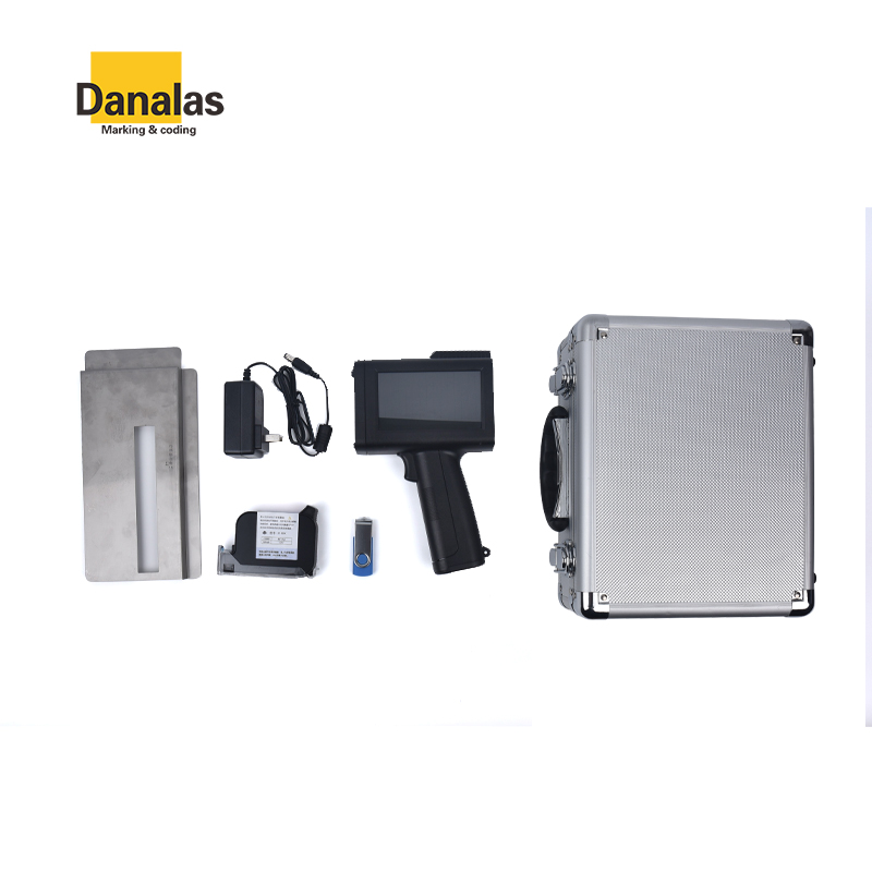 Handheld Inkjet Printer Production Date Two Dimensional Code Logo Printer Packaging Bag Plastic Bottle Inkjet Printer