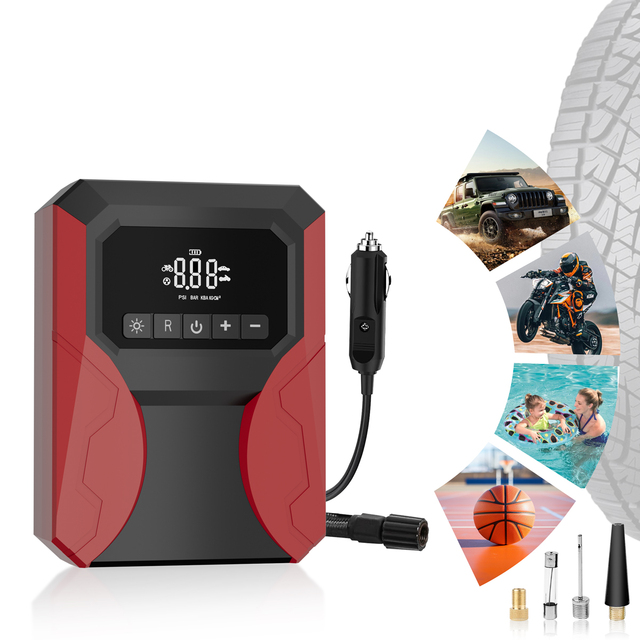 Portable New AC DC air Compressor Portable Tire Inflator