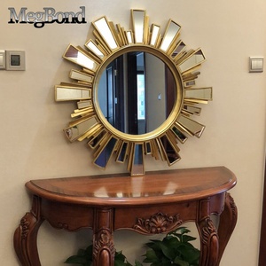 <span class=keywords><strong>Specchio</strong></span> da Parete Sunburst in Resina Oro Antico per Decorazione Soggiorno - Product Image 6