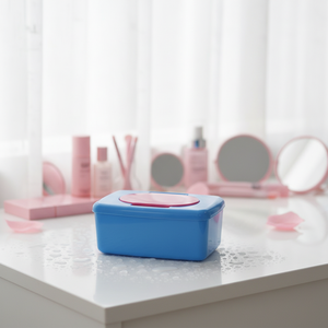 Contenitore di plastica multifunzionale per la casa moderna con coperchio bagnato e <span class=keywords><strong>Dispenser</strong></span> di salviettine per la pulizia delle fragranze morbide - Product Image 1