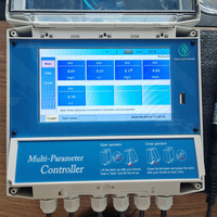 pH dan Suhu Multi Parameter Online Sensor Probe Kualitas Air 5-in-1 DO Conductivity Turbidity Sistem Cerdas Penuh