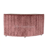 Meubles de salon Heywood New Style / Table de bar en bois massif avec housse en velours coloré pour les événements de mariage