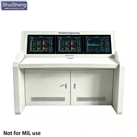 Armoire électronique robuste pour environnements désertiques à haute température +85°C ℃   Système de station de contrôle pour opérateur sur le terrain à large plage de températures opérationnelles
