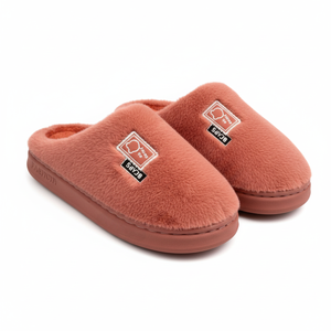 Pantuflas de Invierno para Mujer Texlina, Parte Superior de Poliéster Suave y Transpirable, Entresuela de PVC, Paquete de 12 Pares - Product Image 3