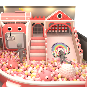 Parque Infantil Interior de Plástico de Nuevo Diseño y Buena Calidad para Niños, Castillo Inflable, Diversión y Aventura - Product Image 5
