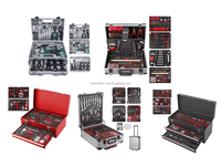 Boîte à outils en métal miniature en gros, armoire avec tiroirs verrouillables, rangement de garage, ensemble d'outils de mécanicien, jeu de clés à douille, garantie de 3 ans, PVC