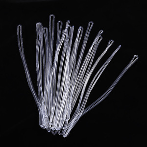 สายรัดป้ายกระเป๋า PVC เชือกยางนิ่มใสสำหรับป้ายกระเป๋าและเครื่องประดับ - Product Image 3