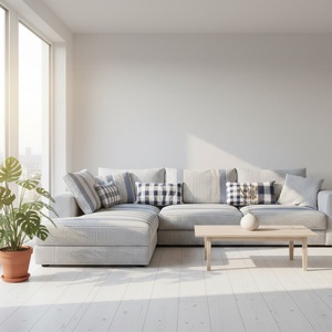 Tela Teñida con Hilo <span class=keywords><strong>de</strong></span> Estilo Rústico, Lisa, Transpirable, <span class=keywords><strong>de</strong></span> Peso Medio, para Mantel, Funda <span class=keywords><strong>de</strong></span> Almohada, Funda <span class=keywords><strong>de</strong></span> Sofá, Tapicería Tejida - Product Image 5
