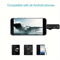 Lector de Tarjetas de Memoria 5 en 1 Multifunción USB 3.0 Tipo C, USB Micro USB, SD, TF para Android, iPhone, Computadora, Base OTG, Adaptador Tipo C