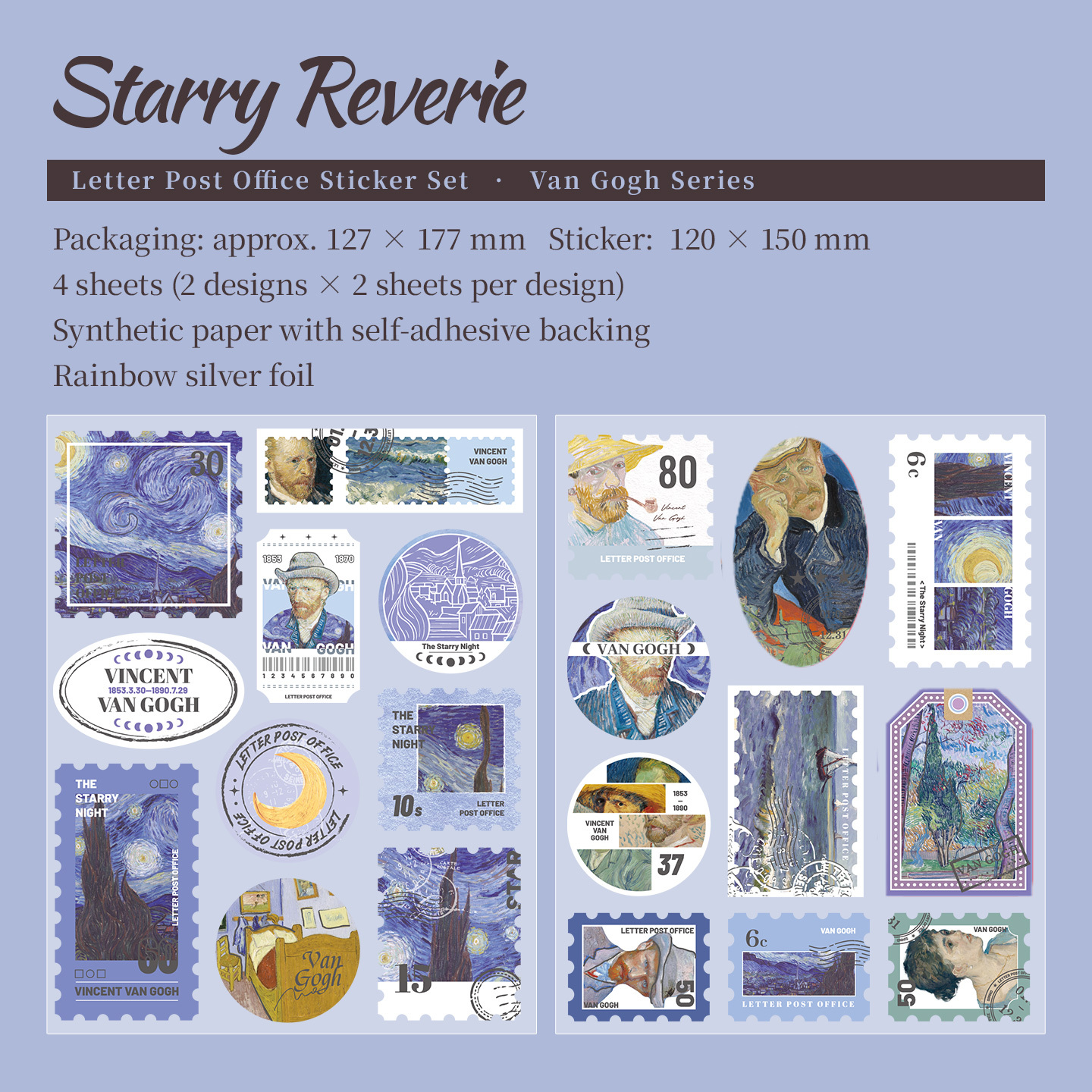 Rêverie bleue étoilée