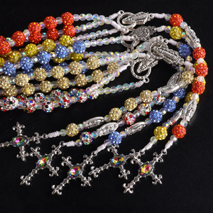 Personnalisé Religieux Musulman Islam Prière Tespih Tasbih, <span class=keywords><strong>Miséricorde</strong></span> Or Argent Croix <span class=keywords><strong>Divine</strong></span> Perlé Chapelet Perles Collier - Product Image 3