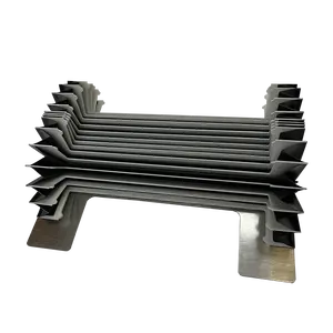 High quality folding guide rail cover CNC linear guide Accordion bellows cover guide rail Accordion