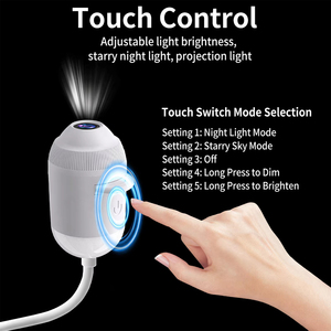 Projecteur de plafond de voiture USB Ciel Étoilé 24-en-1 Lampe d'ambiance Nébuleuse Galaxie avec 24 Motifs - Product Image 6