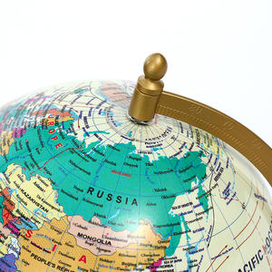 Herramienta de enseñanza <span class=keywords><strong>ambiental</strong></span> Recursos Geografía Oficina Globo giratorio decorativo del mundo 20cm Globo del mundo vintage - Product Image 4