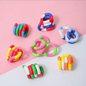 Bâtonnets sensoriels flexibles et colorés, jouets anti-stress, cadeaux de fête, cadeaux d'anniversaire, récompenses pour la classe pour les enfants - Product Image 4