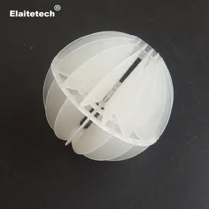 Plastic polyhedral hollow ball/sphere & Multi-faceted hollow sphere for water treatment