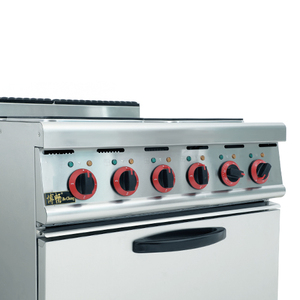 Plaque chauffante à induction en acier inoxydable à 4 plaques avec tension 380V Modèle BEH-887A OEM - Product Image 3