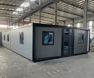 Maßgefertigtes Vorgefertigtes 20Ft 40Ft Erweiterbares Containerhaus Vorgefertigte Villa 2 4 5 Schlafzimmer Tragbares Haus - Product Image 2