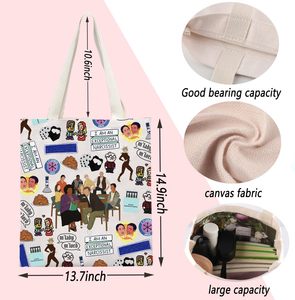 Bolsa de tela inspirada en el programa de televisión 'I am a Exceptional Narcissist', merchandising de la comunidad, regalo inspirado en 'T&A in the Morning' (Bolsa 'T&A Morning') - Product Image 4