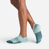 Chaussettes personnalisées Chaussettes de sport à la cheville brodées en jacquard avec logo Chaussettes de course corset en nid d'abeille avec logo