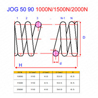 Ressort de couple d'embrayage 1000N 1500N 2000N BWS ZUMA AXIS 1P40QMB JOG Vino MBK Booster Nitro Ovetto Minarelli 50 100 Go Kart Scooter