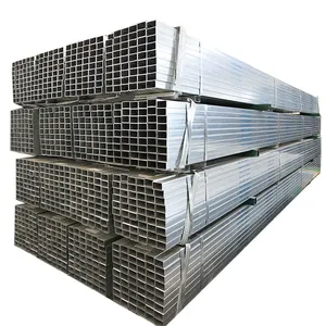 Pre Galvanized Iron Tube Oval Shaped Carbon Steel Pipe Customized Special Shape Square Steel Pipe